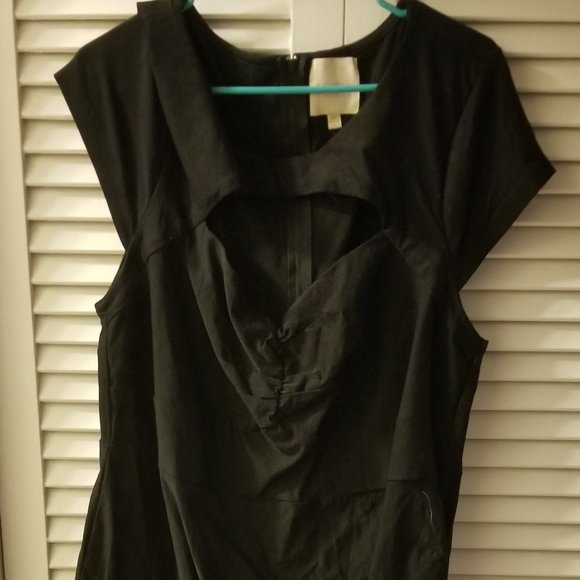 Modcloth Plus Size Dear Fiery Sweetheart Dress, Black 3X - Picture 2 of 6
